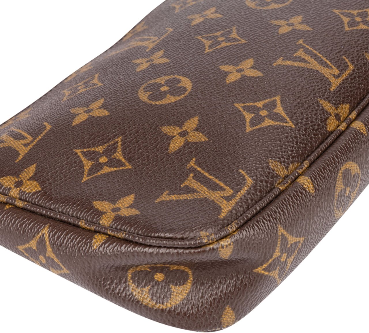 Louis Vuitton Louis Vuitton Canvas Monogram Pochette Accessoire Handbag Bruin