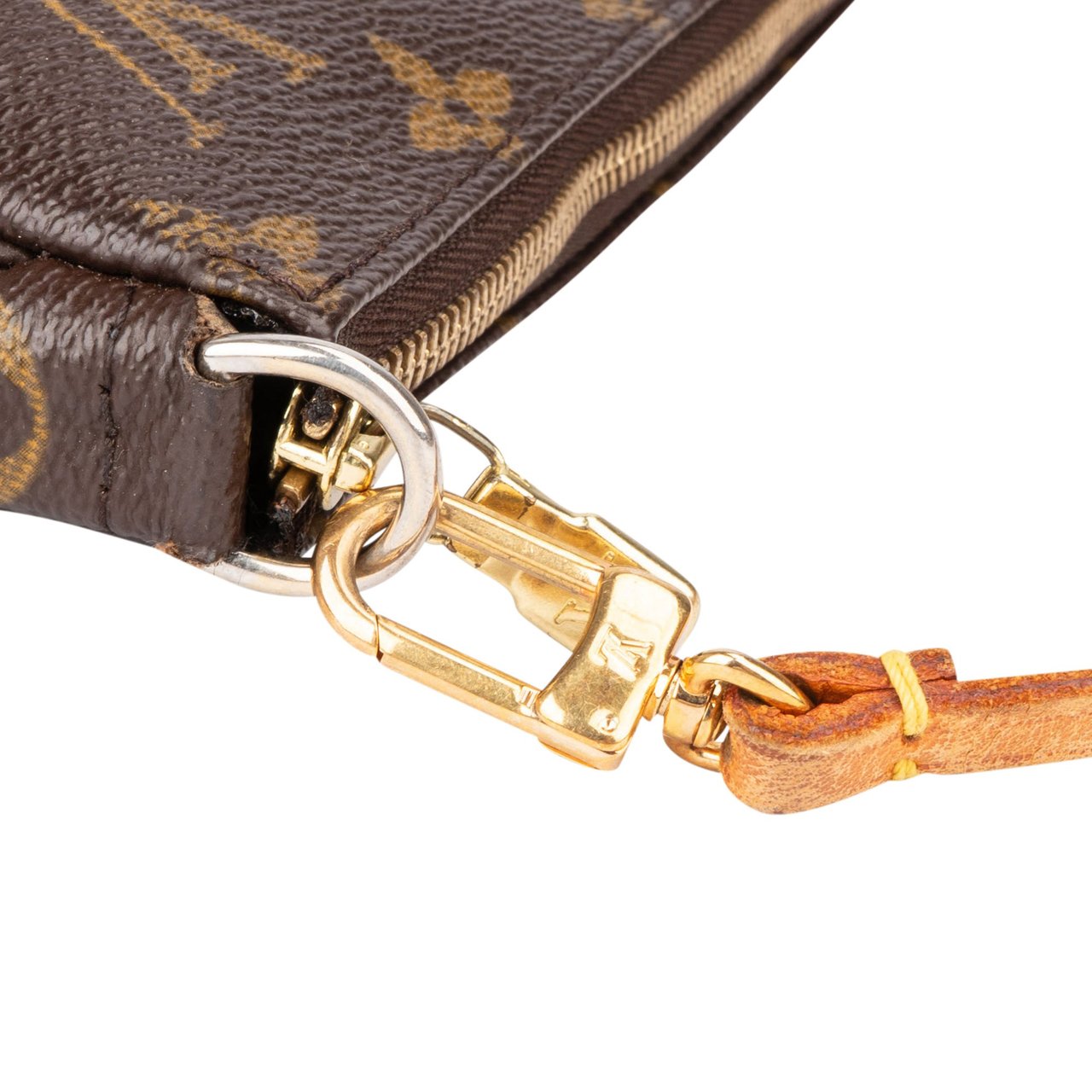 Louis Vuitton Louis Vuitton Canvas Monogram Pochette Accessoire Handbag Bruin
