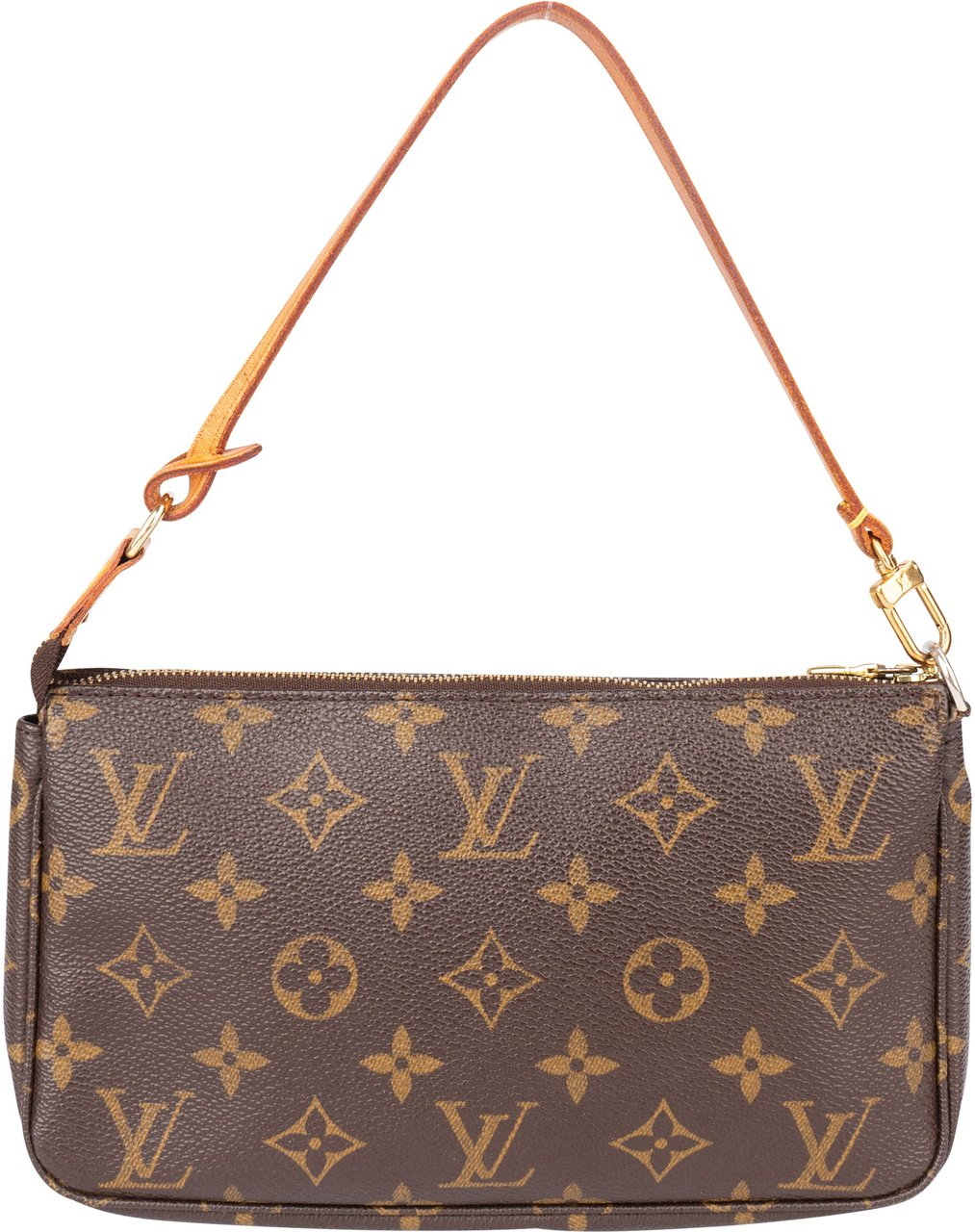 Louis Vuitton Louis Vuitton Canvas Monogram Pochette Accessoire Handbag Bruin
