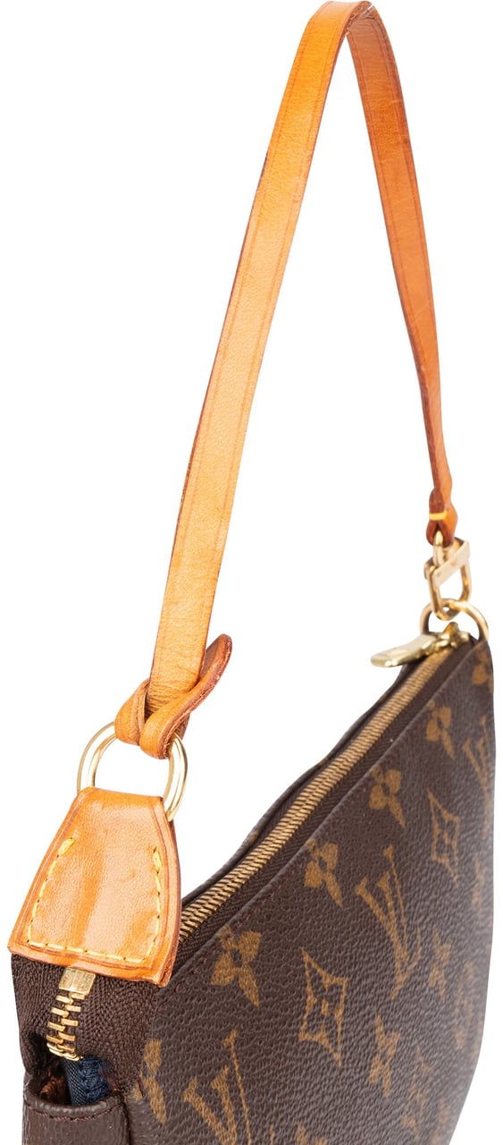 Louis Vuitton Louis Vuitton Canvas Monogram Pochette Accessoire Handbag Bruin