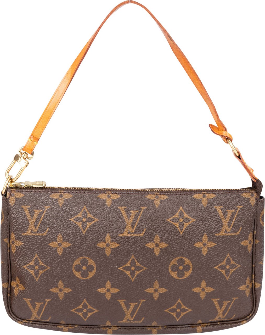 Louis Vuitton Louis Vuitton Canvas Monogram Pochette Accessoire Handbag Bruin