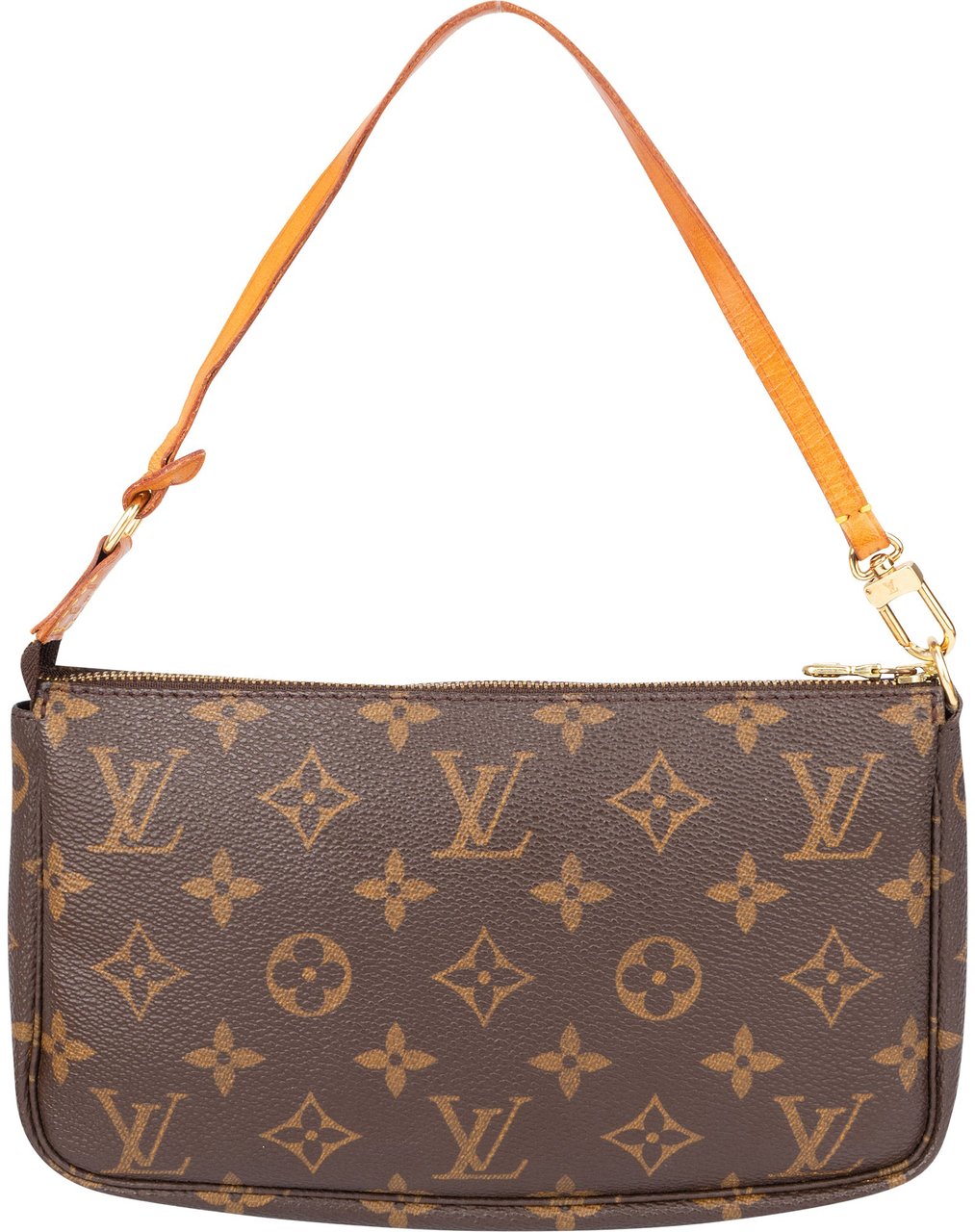 Louis Vuitton Louis Vuitton Canvas Monogram Pochette Accessoire Handbag Bruin