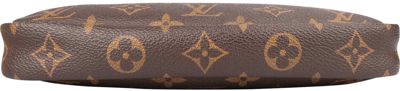 Louis Vuitton Louis Vuitton Canvas Monogram Pochette Accessoire Handbag Bruin