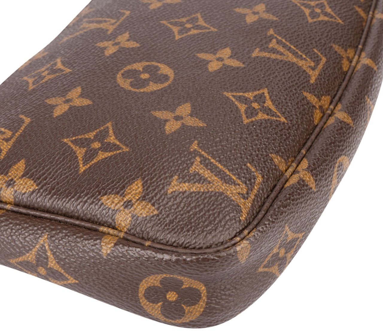 Louis Vuitton Louis Vuitton Canvas Monogram Pochette Accessoire Handbag Bruin