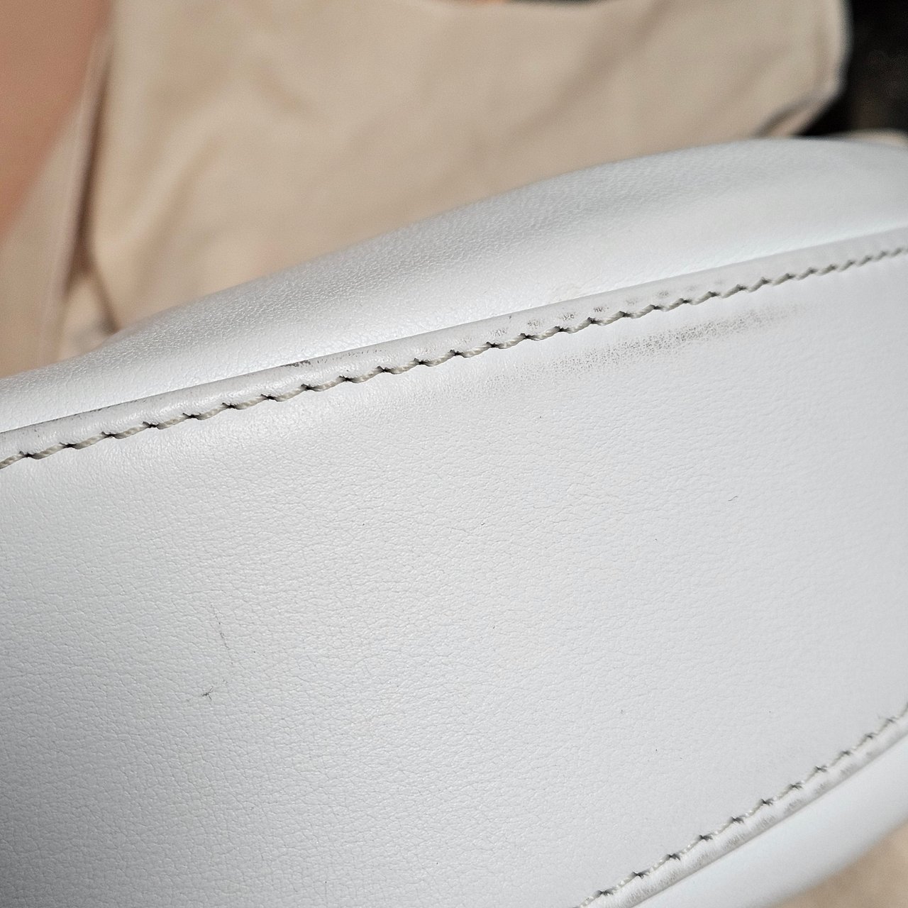 Louis Vuitton Louis Vuitton White Monogram Sac Over The Moon Shoulder Bag Wit