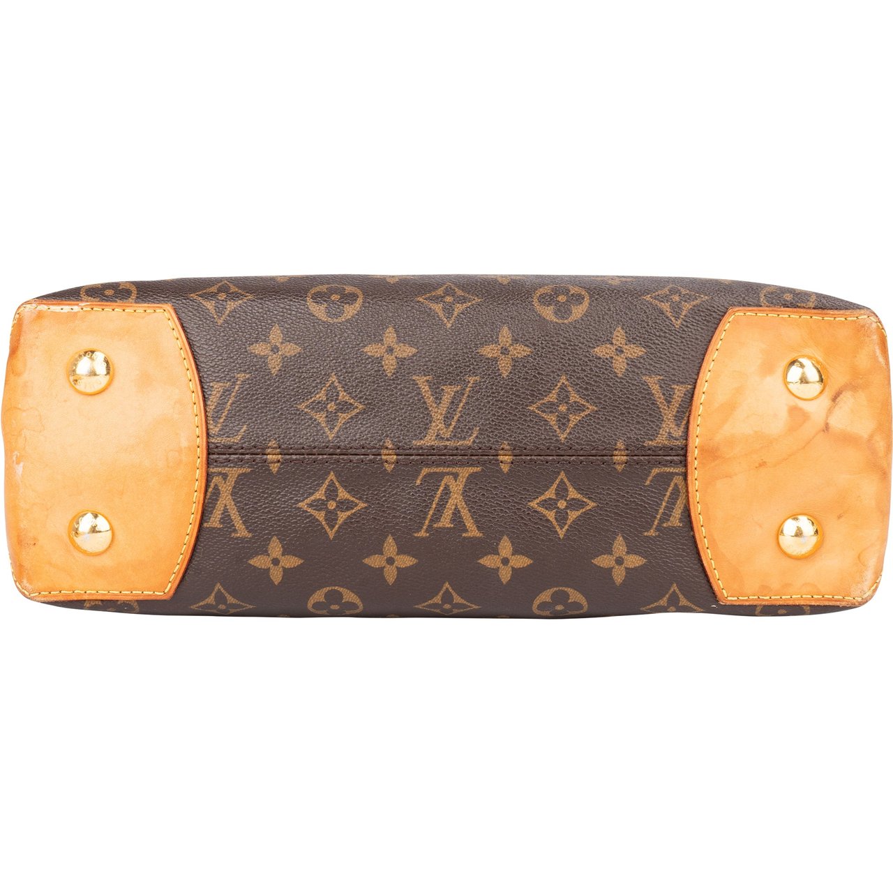 Louis Vuitton Louis Vuitton Canvas Monogram Wilshire Handbag Bruin
