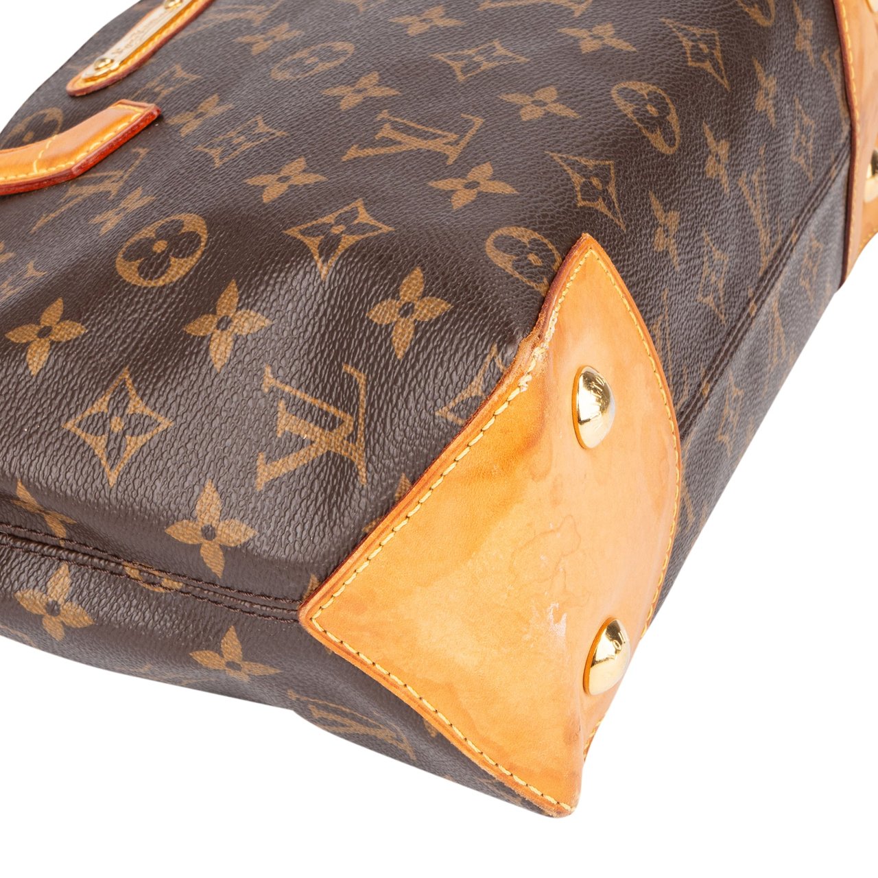 Louis Vuitton Louis Vuitton Canvas Monogram Wilshire Handbag Bruin