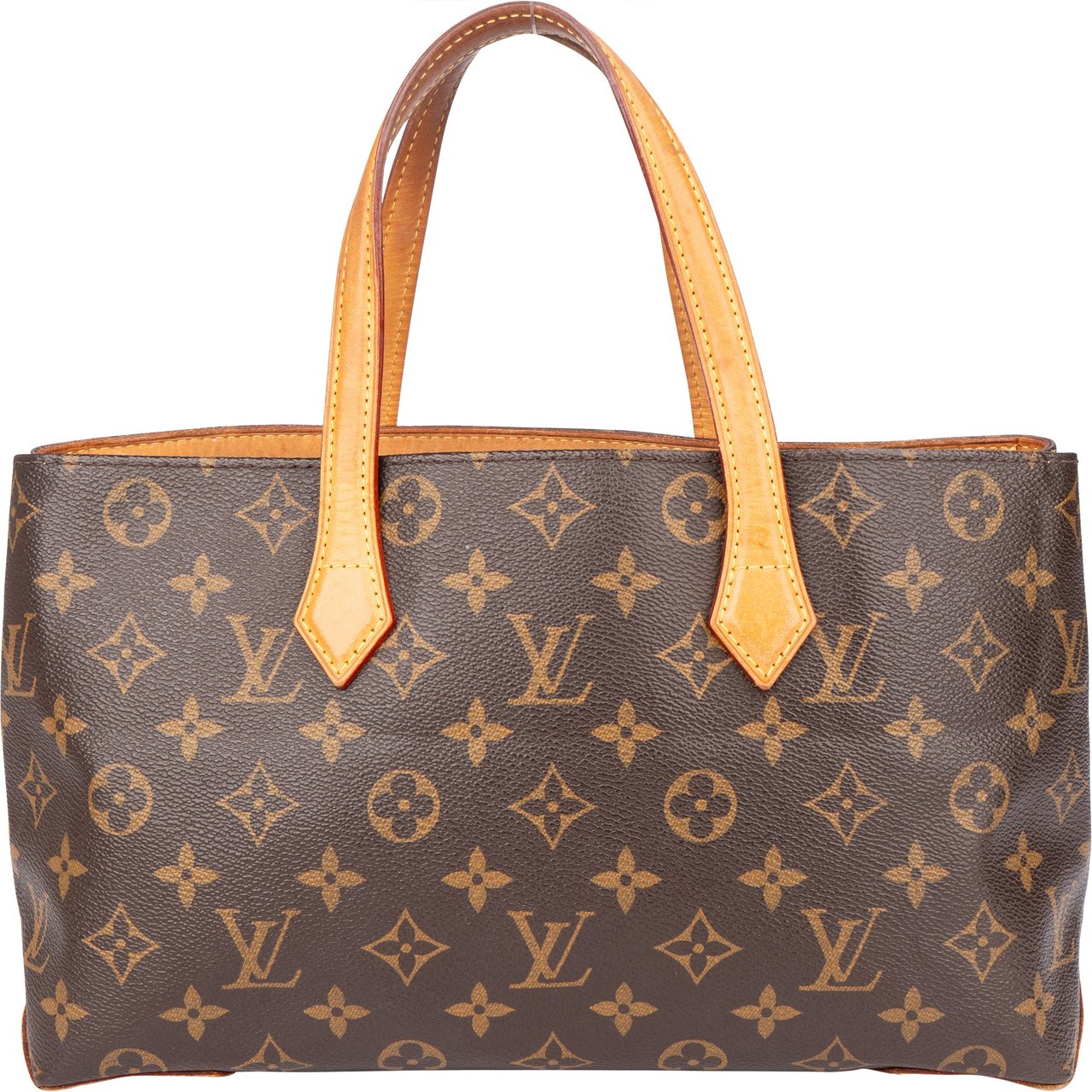 Louis Vuitton Louis Vuitton Canvas Monogram Wilshire Handbag Bruin