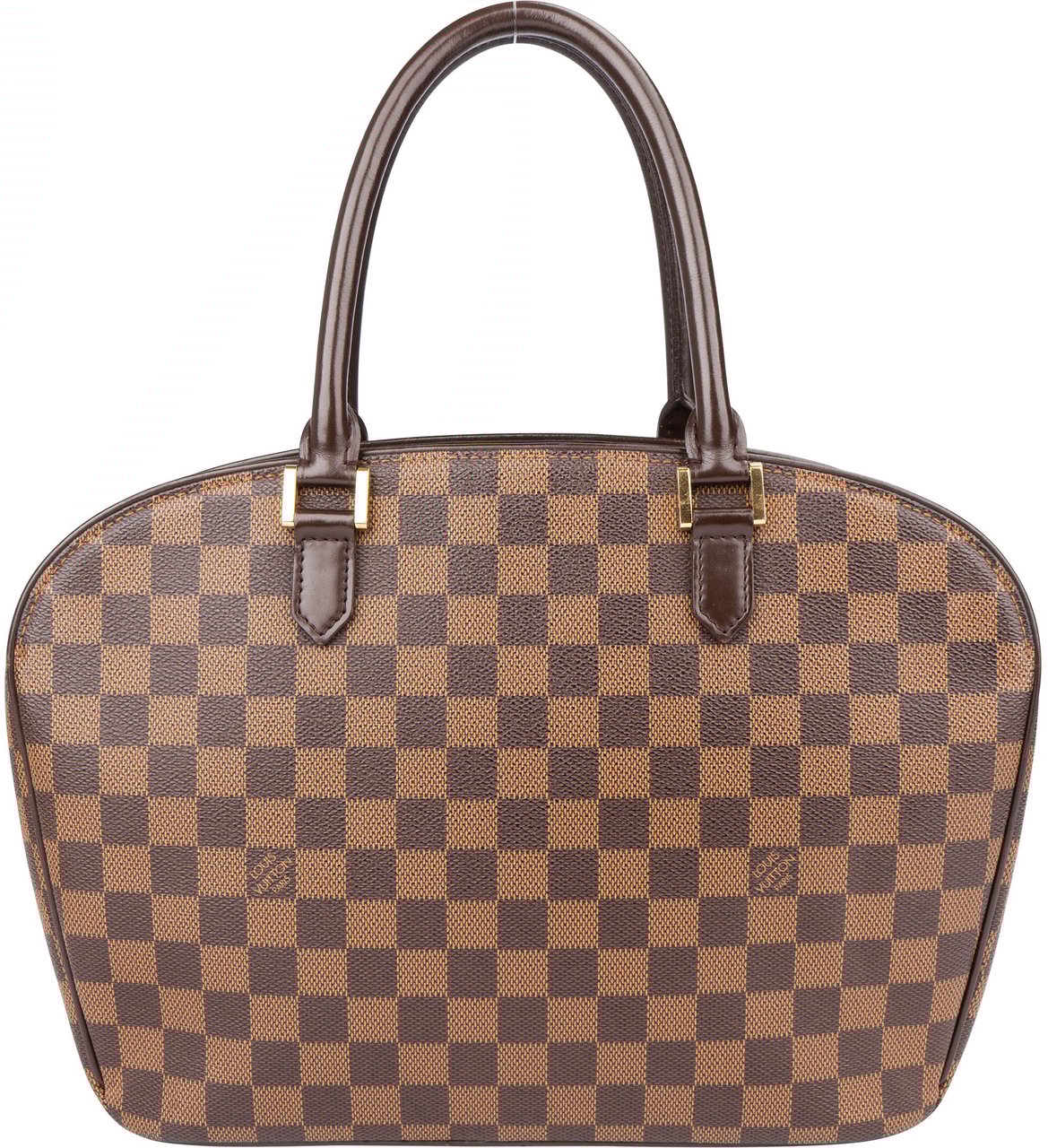 Louis Vuitton Louis Vuitton Damier Ebene Monogram Saria Handbag Bruin