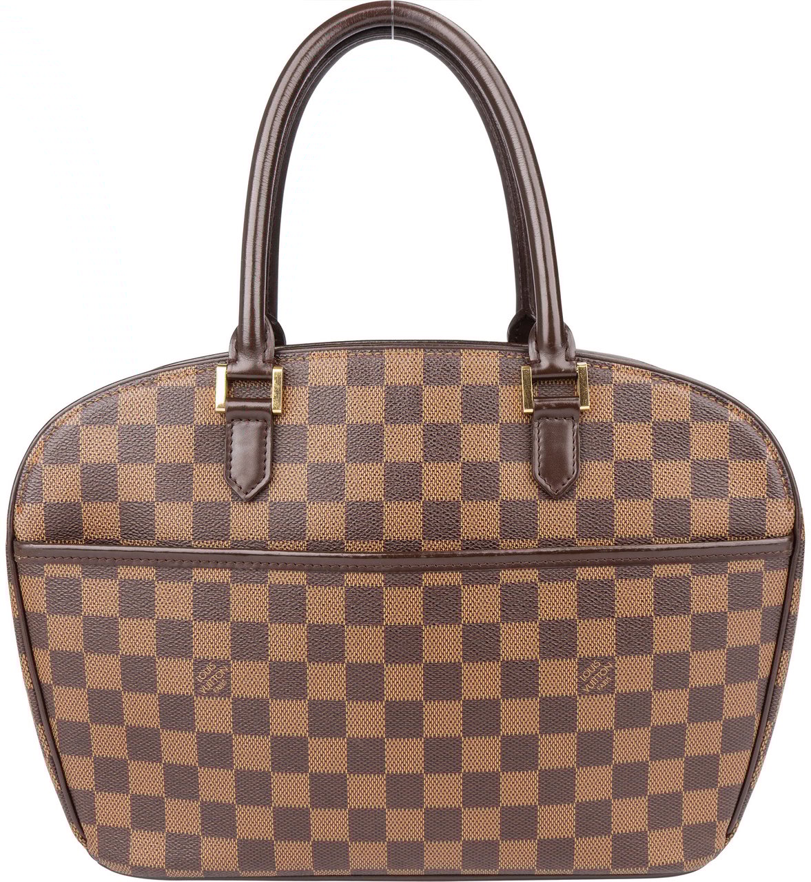 Louis Vuitton Louis Vuitton Damier Ebene Monogram Saria Handbag Bruin