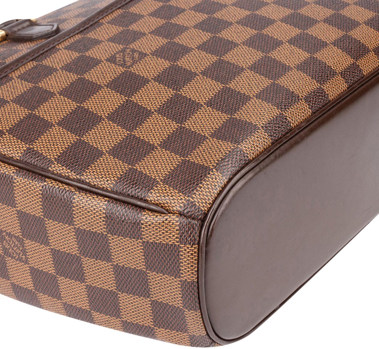 Louis Vuitton Louis Vuitton Damier Ebene Monogram Saria Handbag Bruin