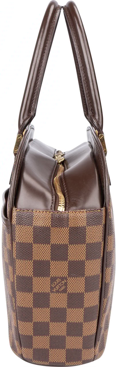 Louis Vuitton Louis Vuitton Damier Ebene Monogram Saria Handbag Bruin