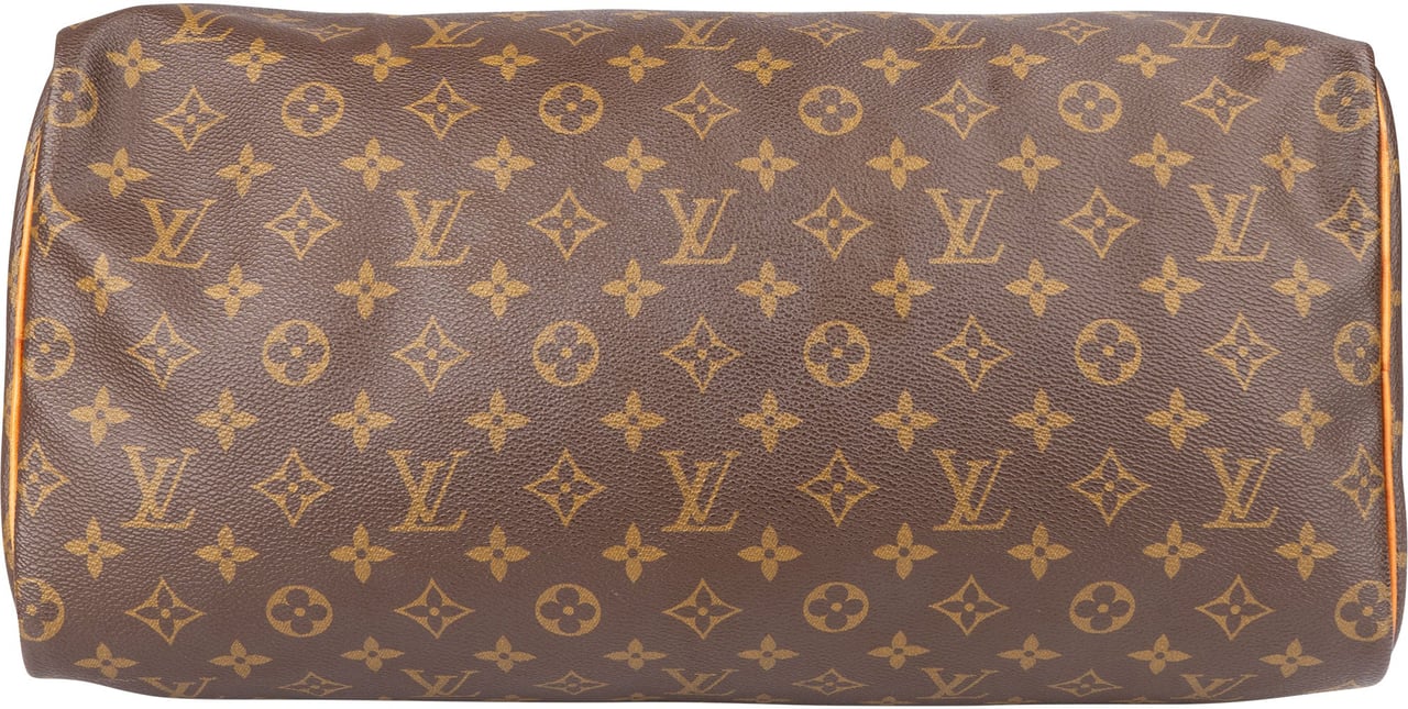 Louis Vuitton Louis Vuitton Canvas Monogram Speedy 40 Handbag Bruin