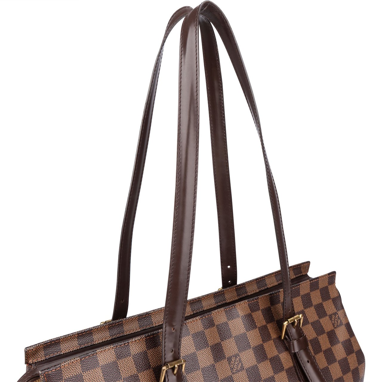 Louis Vuitton Louis Vuitton Damier Ebene Monogram Chelsea Handbag Bruin