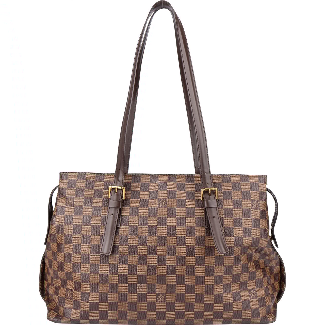 Louis Vuitton Louis Vuitton Damier Ebene Monogram Chelsea Handbag Bruin