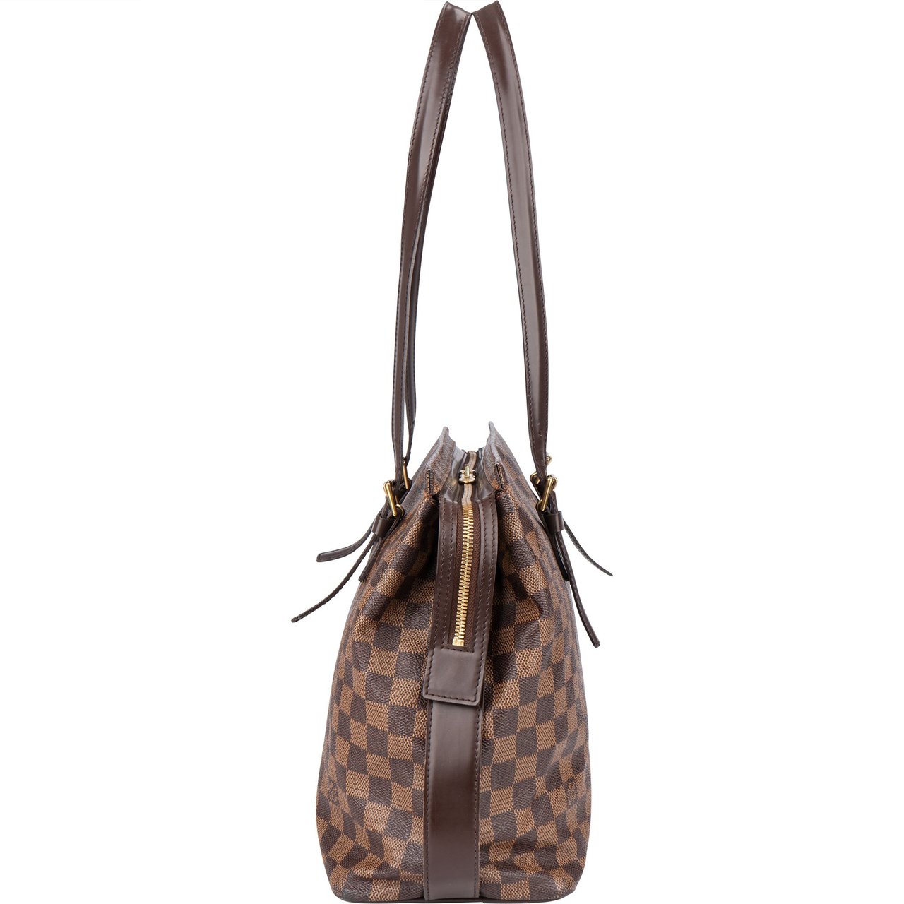 Louis Vuitton Louis Vuitton Damier Ebene Monogram Chelsea Handbag Bruin