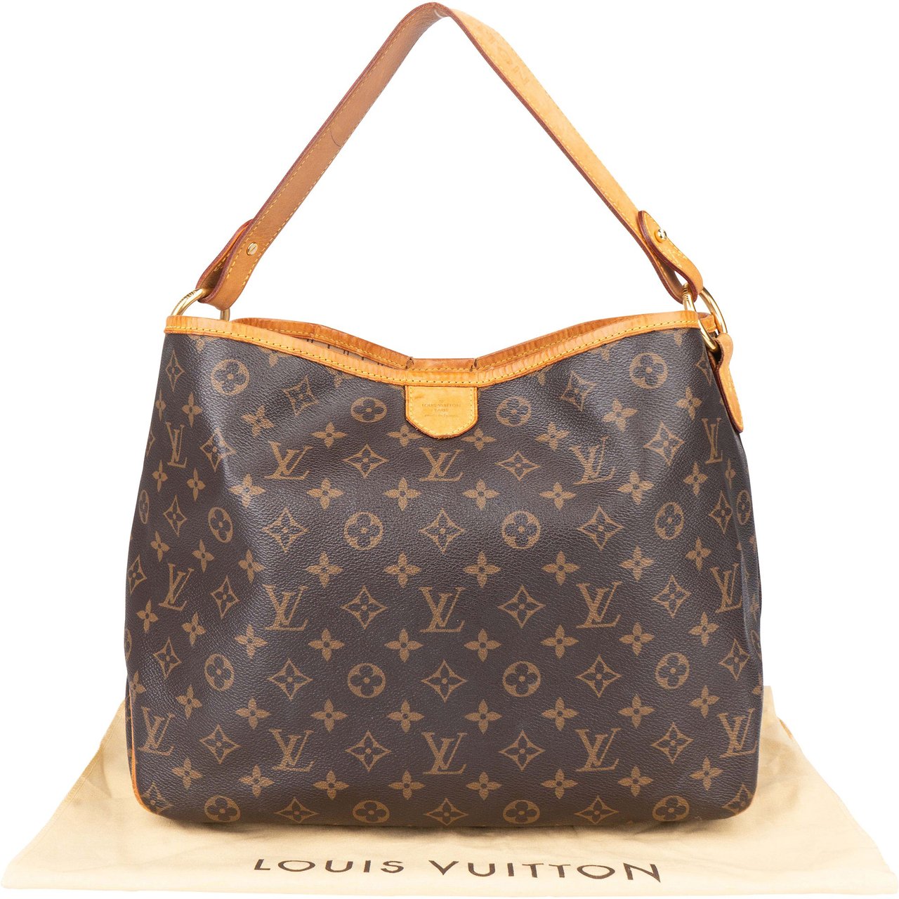 Louis Vuitton Louis Vuitton Canvas Monogram Delightful PM Handbag Bruin