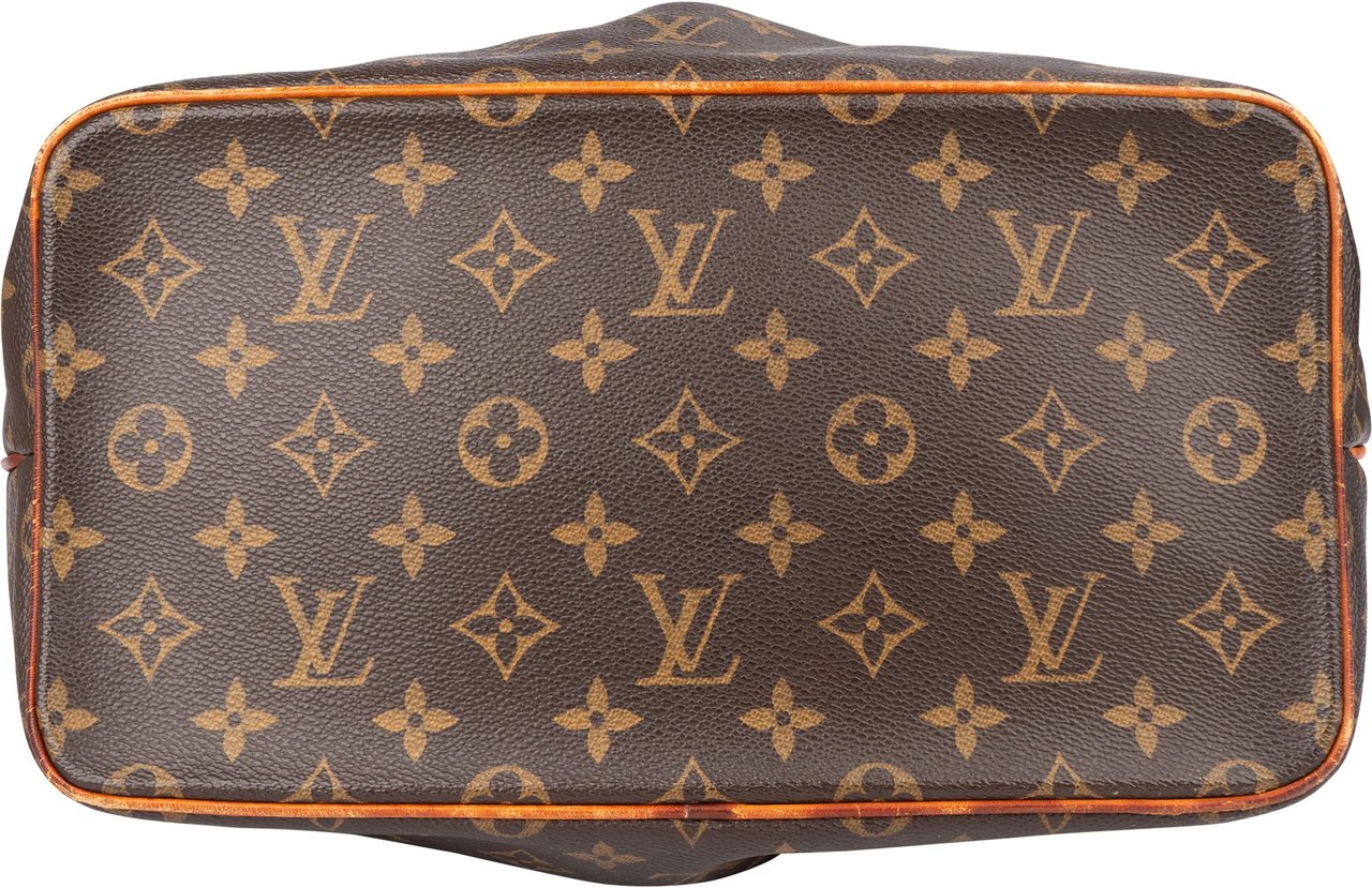 Louis Vuitton Louis Vuitton Canvas Monogram Palermo PM Handbag Bruin