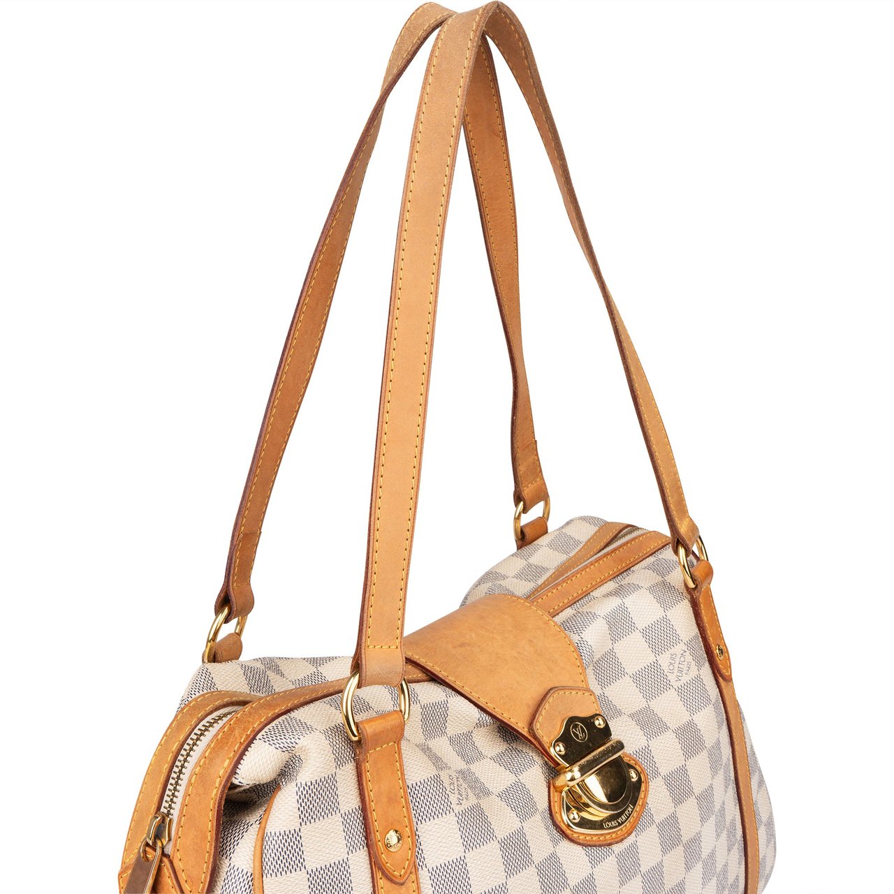 Louis Vuitton Louis Vuitton Damier Azur Monogram Stresa Shoulder Bag Wit