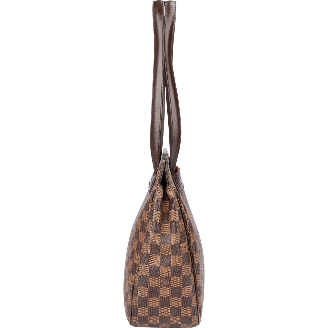 Louis Vuitton Damier Ebene Monogram Parioli PM Shoulder Bag Bruin