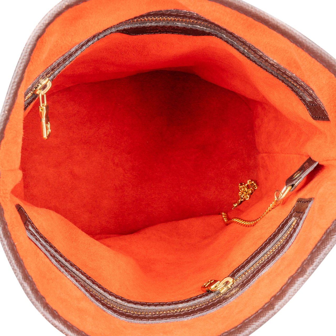 Louis Vuitton Louis Vuitton Canvas Monogram Bucket PM Handbag Bruin