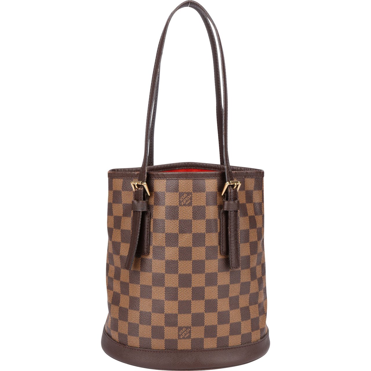 Louis Vuitton Louis Vuitton Canvas Monogram Bucket PM Handbag Bruin