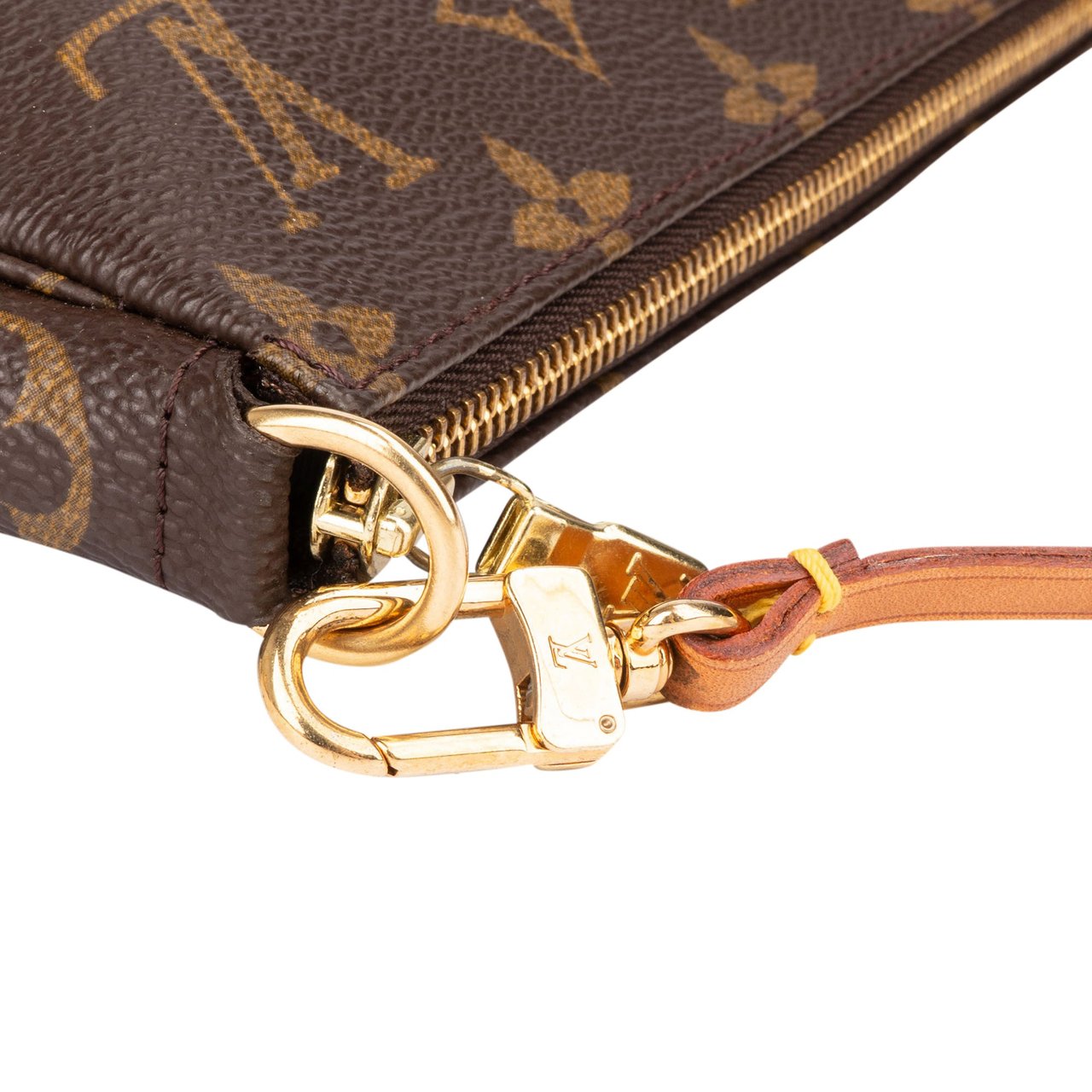 Louis Vuitton Louis Vuitton Canvas Monogram Pochette Accessoire Handbag Bruin