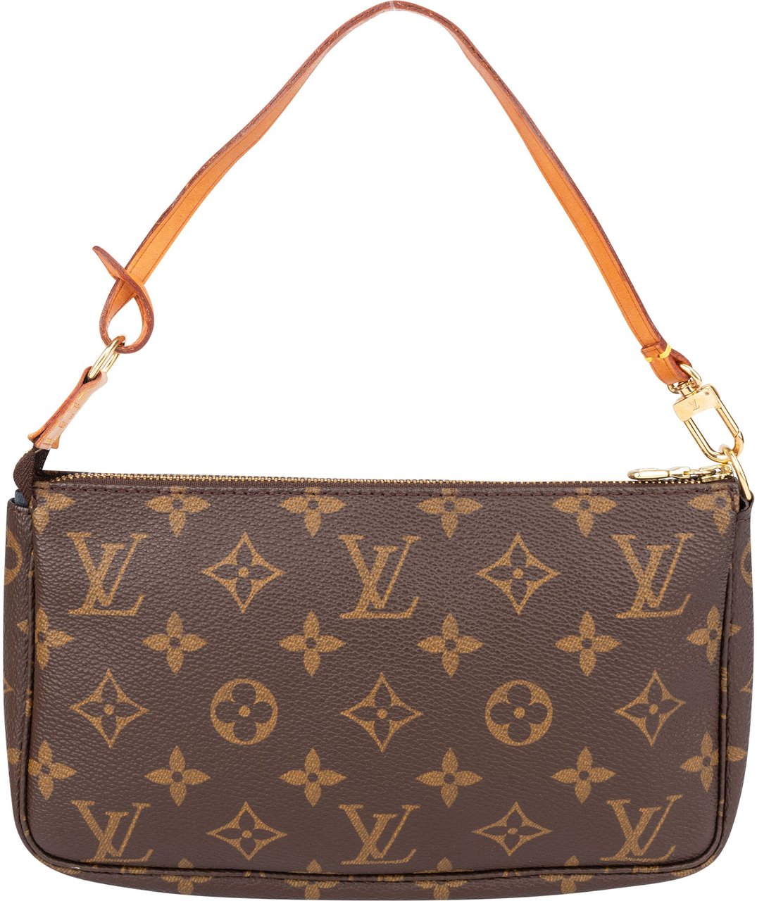 Louis Vuitton Louis Vuitton Canvas Monogram Pochette Accessoire Handbag Bruin