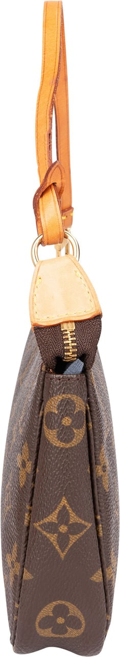 Louis Vuitton Louis Vuitton Canvas Monogram Pochette Accessoire Handbag Bruin