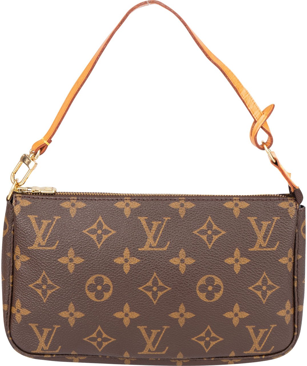 Louis Vuitton Louis Vuitton Canvas Monogram Pochette Accessoire Handbag Bruin