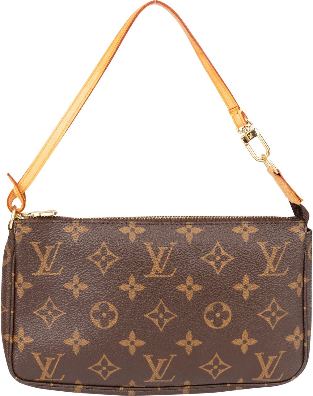 Louis Vuitton Louis Vuitton Canvas Monogram Pochette Accessoire Handbag Bruin