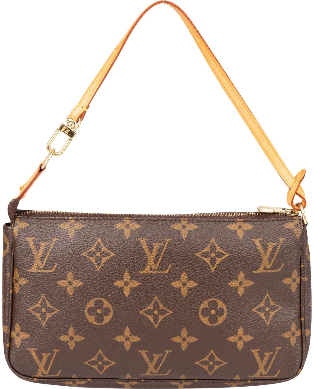 Louis Vuitton Louis Vuitton Canvas Monogram Pochette Accessoire Handbag Bruin