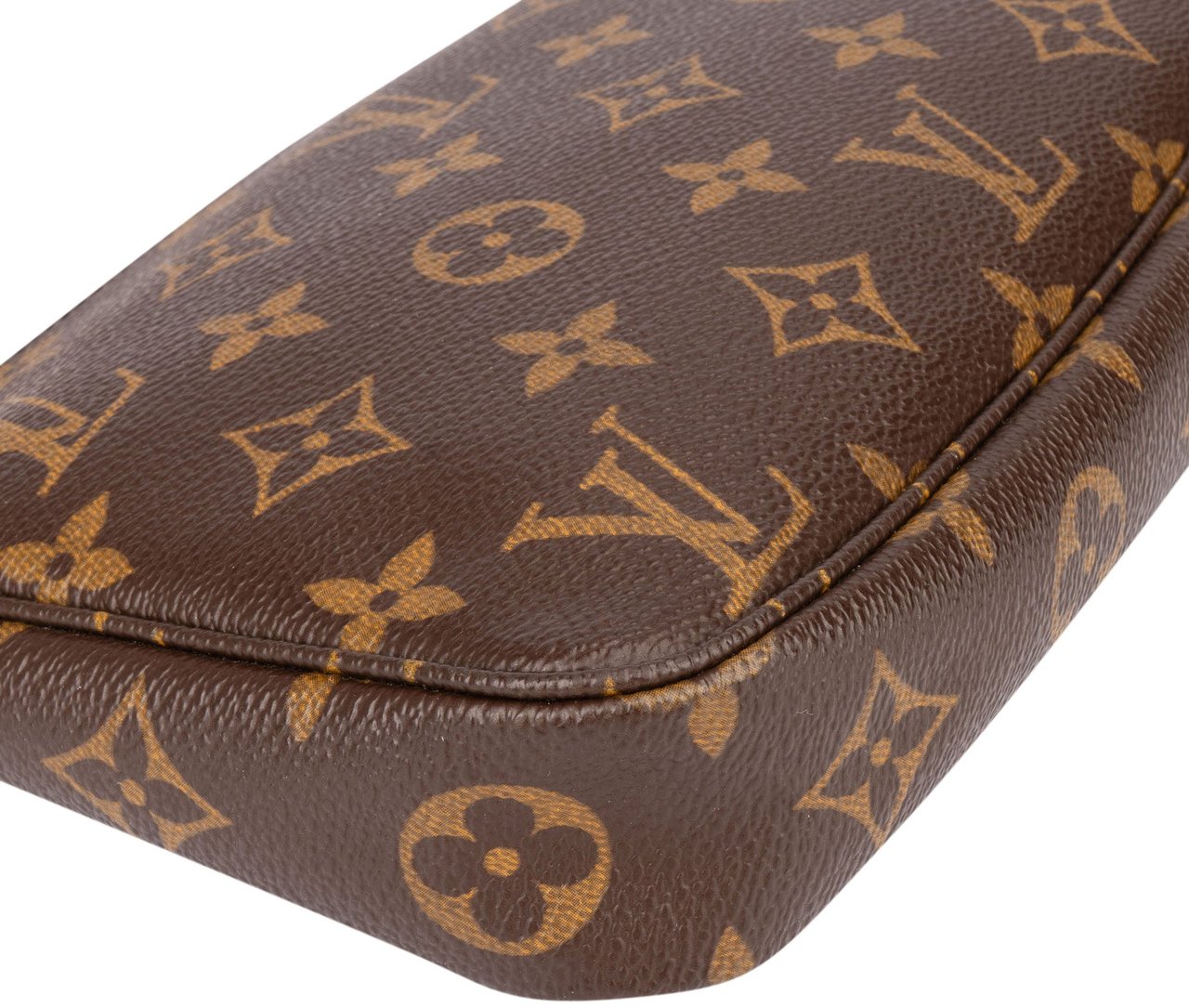 Louis Vuitton Louis Vuitton Canvas Monogram Pochette Accessoire Handbag Bruin