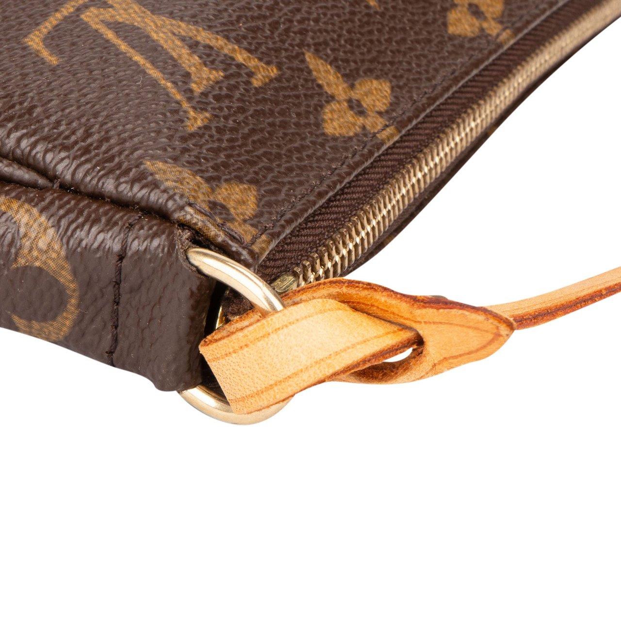 Louis Vuitton Louis Vuitton Canvas Monogram Pochette Accessoire Handbag Bruin
