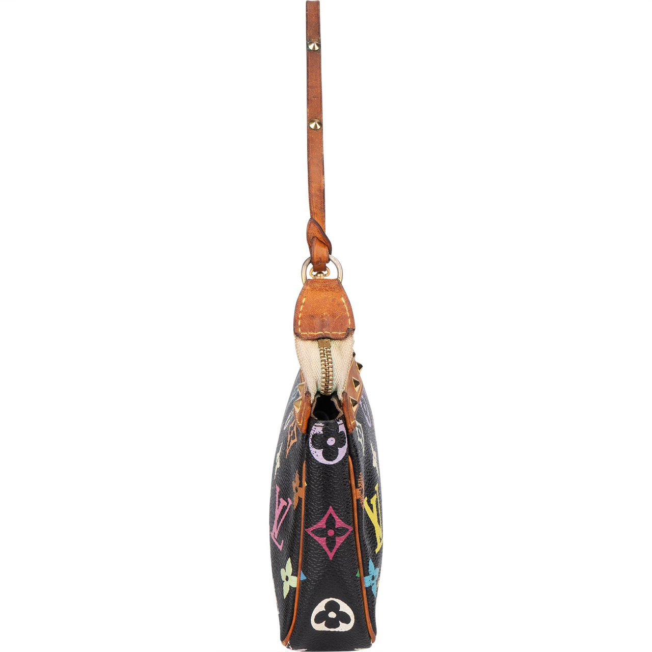 Louis Vuitton Louis Vuitton Murakami Multicolor Pochette Accessoire Handbag Bruin