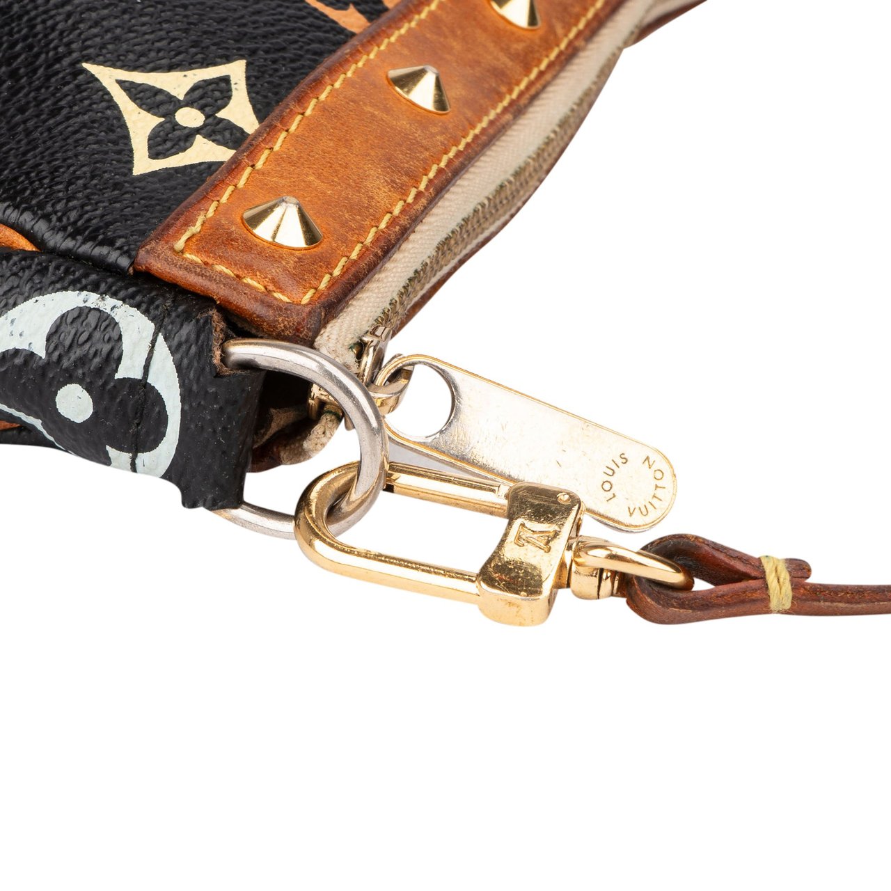 Louis Vuitton Louis Vuitton Murakami Multicolor Pochette Accessoire Handbag Bruin