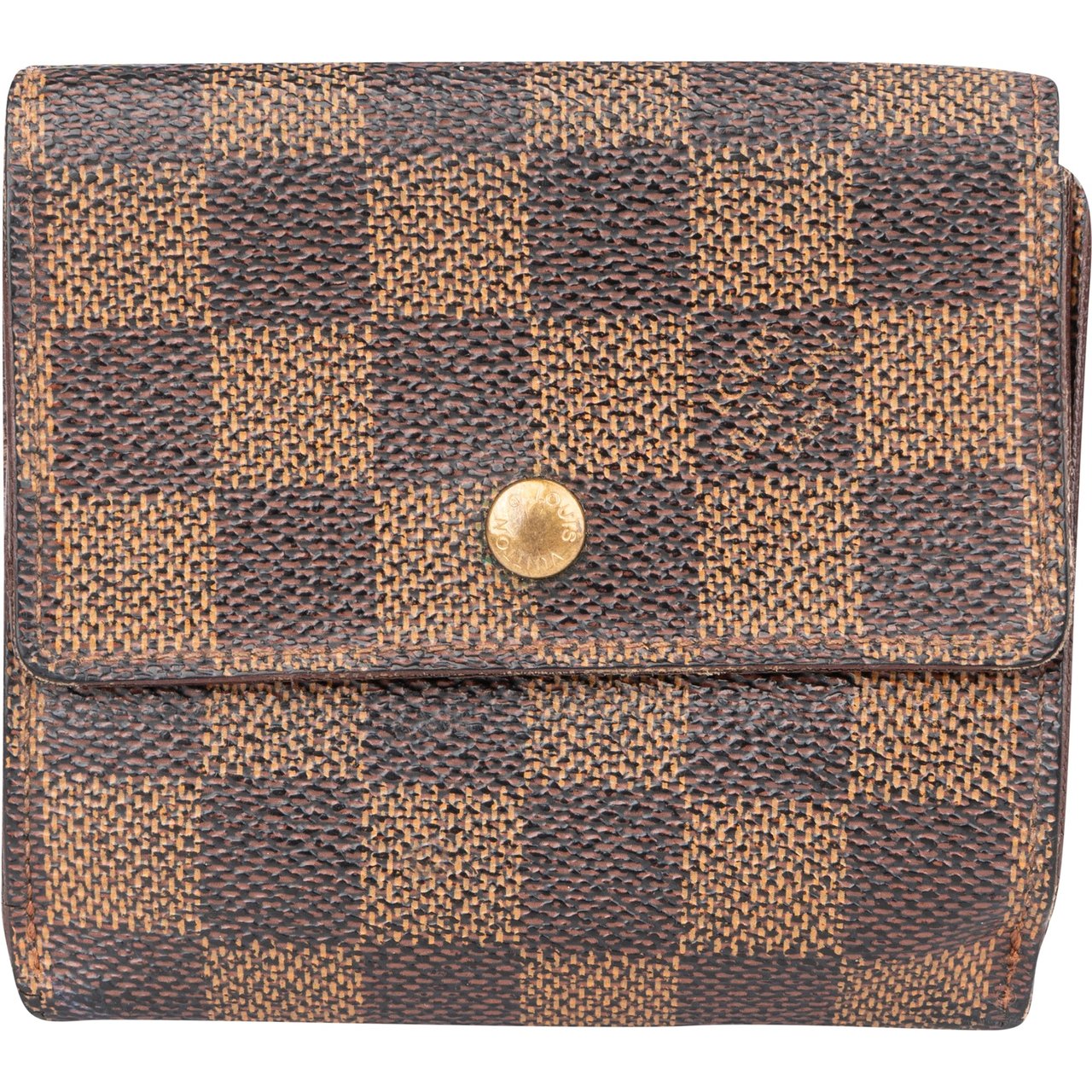 Louis Vuitton Louis Vuitton Damier Ebene Monogram Elise Wallet Divers