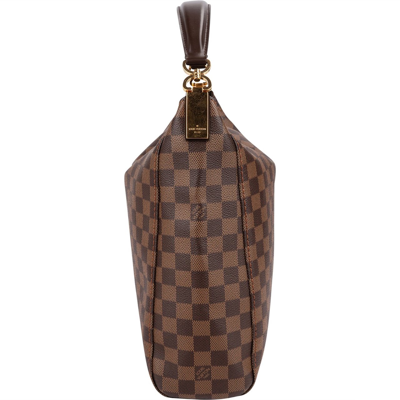 Louis Vuitton Monogram Damier Ebene Portobello PM Shoulder Bag Bruin