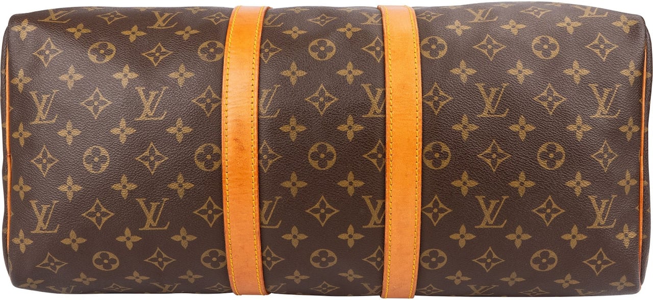 Louis Vuitton Monogram Canvas Keepall 45 Travel Bag Bruin