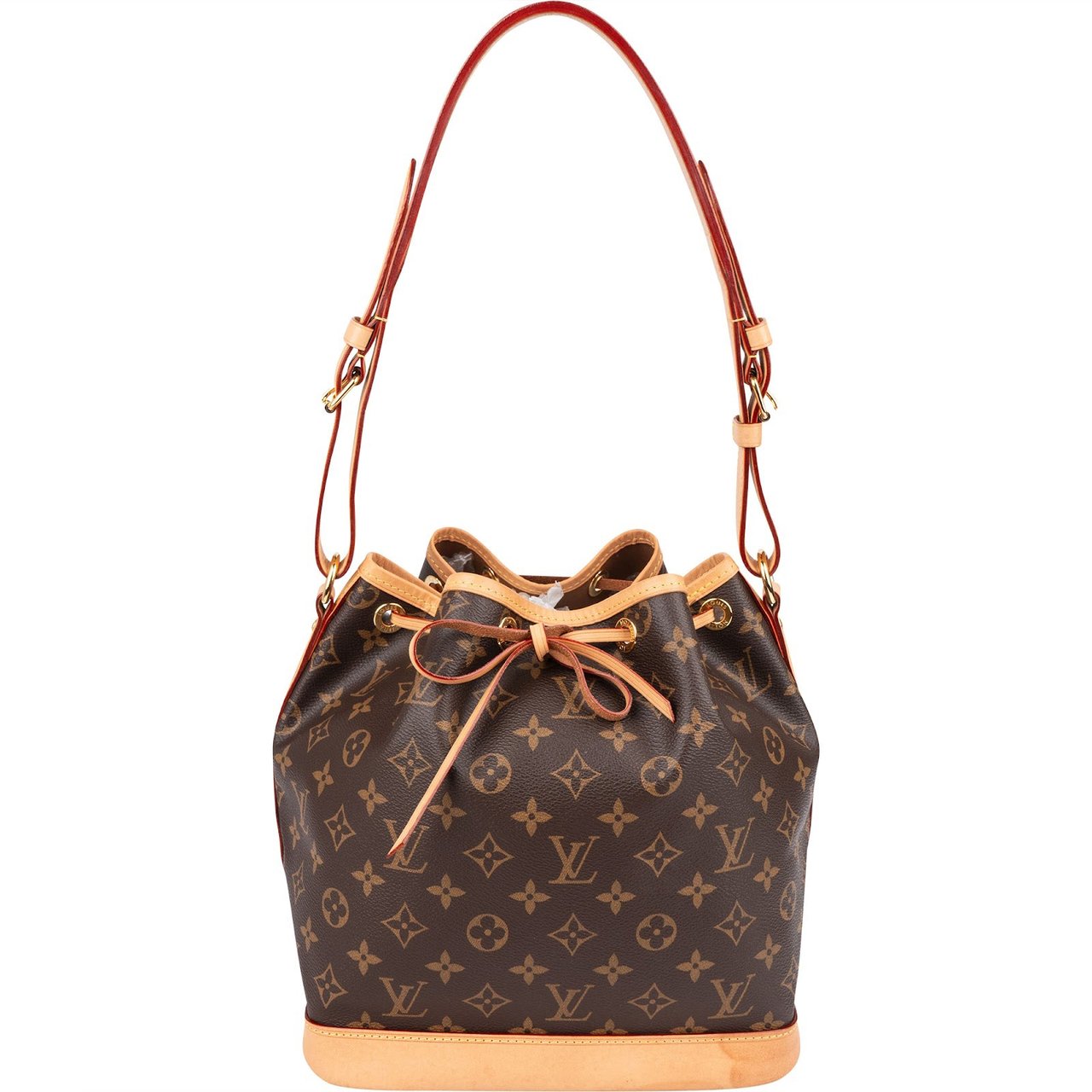 Louis Vuitton Monogram Canvas NM Sac Noé Petit Shoulder Bag Bruin