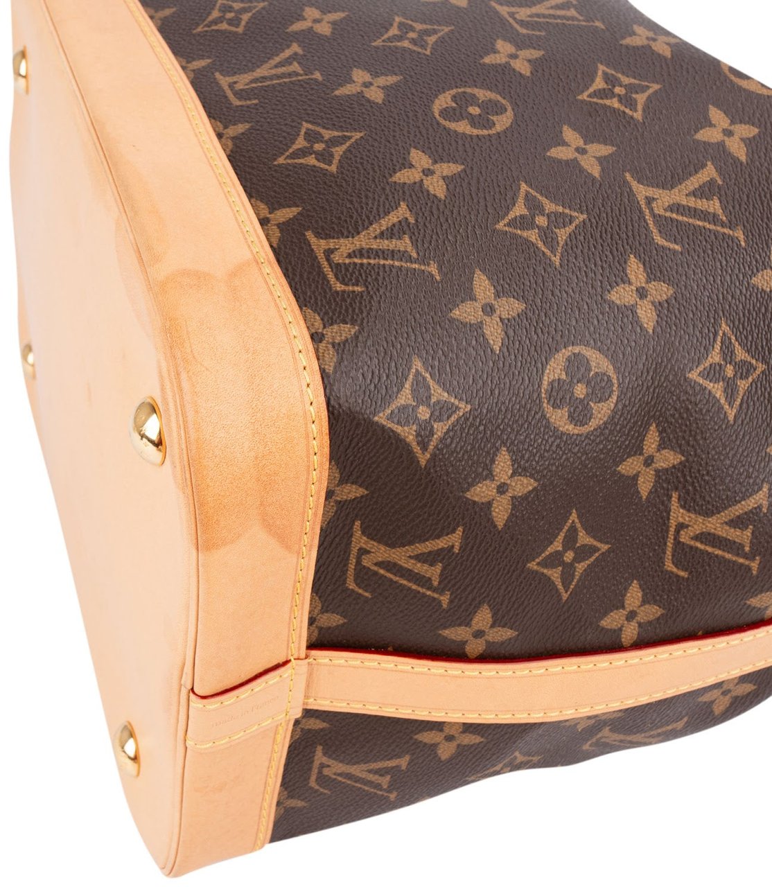 Louis Vuitton Monogram Canvas NM Sac Noé Petit Shoulder Bag Bruin