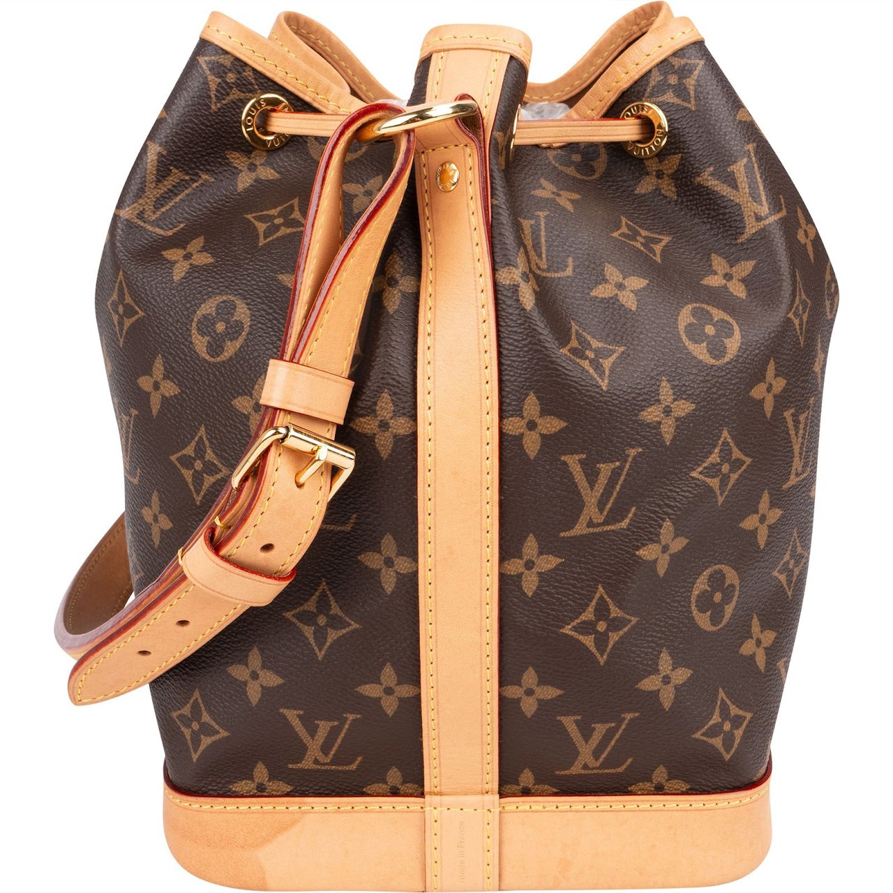 Louis Vuitton Monogram Canvas NM Sac Noé Petit Shoulder Bag Bruin