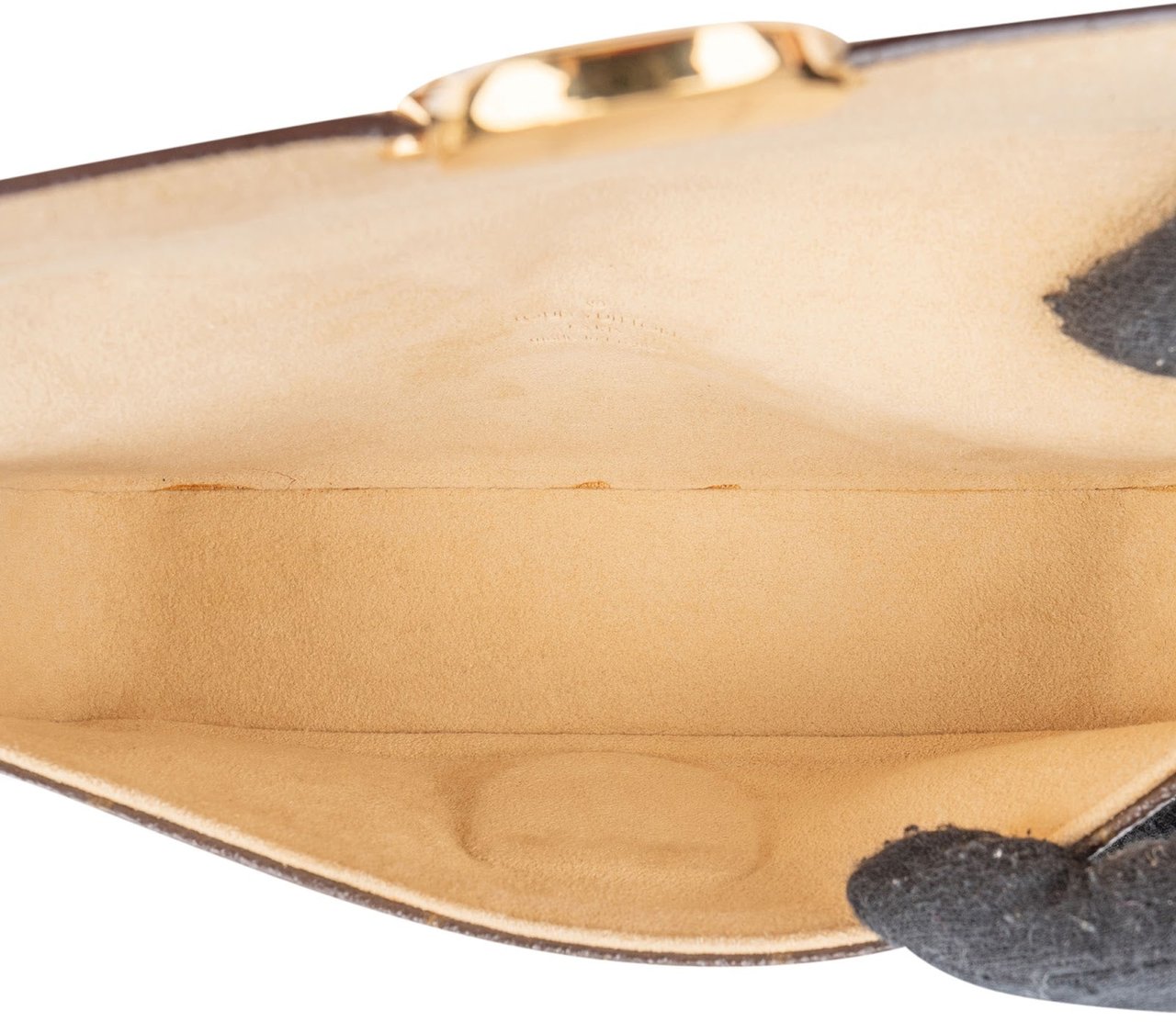Louis Vuitton Monogram Canvas Pochette Lagoon Sunglasses Etui Bag Bruin