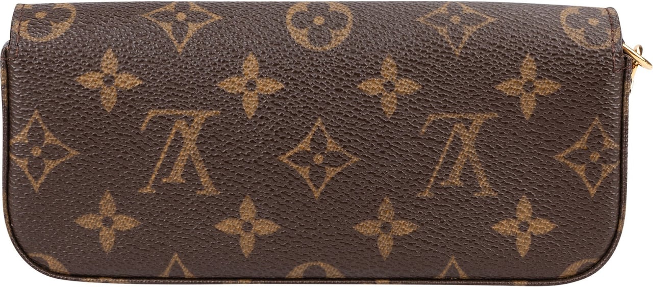Louis Vuitton Monogram Canvas Pochette Lagoon Sunglasses Etui Bag Bruin