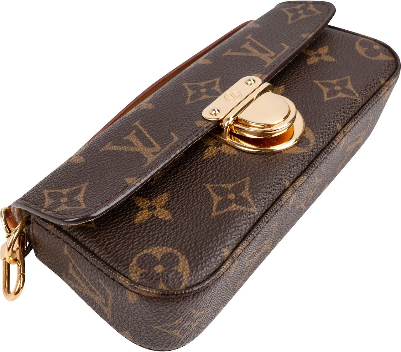 Louis Vuitton Monogram Canvas Pochette Lagoon Sunglasses Etui Bag Bruin