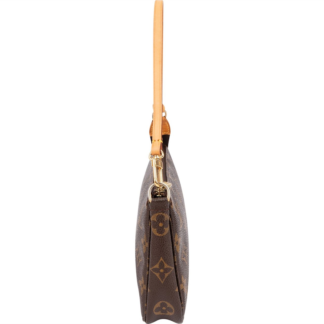 Louis Vuitton Monogram Canvas Pochette Accessoires Handbag Bruin