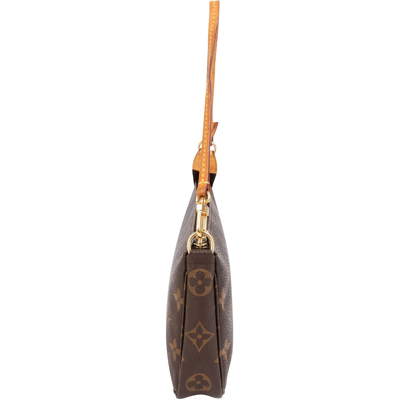 Louis Vuitton Monogram Canvas Pochette Accessoires Handbag Bruin