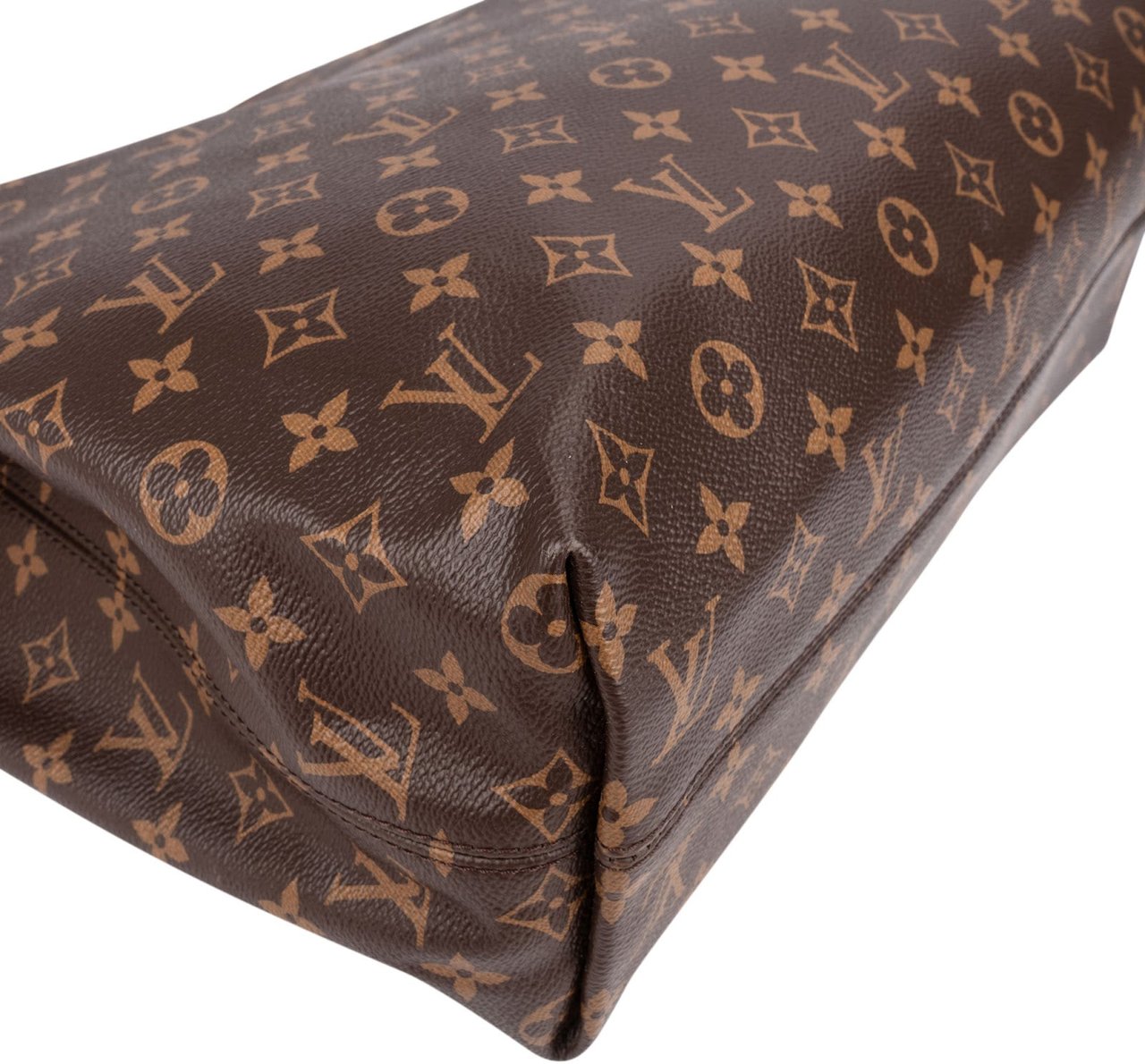Louis Vuitton Monogram Canvas Graceful MM Shoulder Bag Bruin