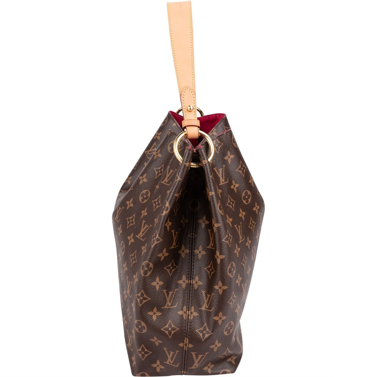 Louis Vuitton Monogram Canvas Graceful MM Shoulder Bag Bruin