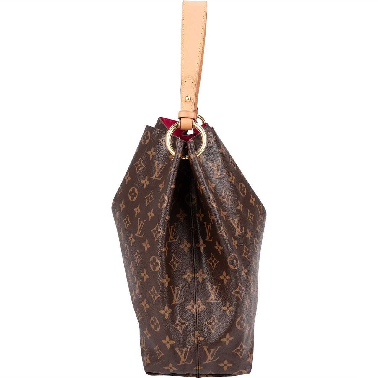 Louis Vuitton Monogram Canvas Graceful MM Shoulder Bag Bruin